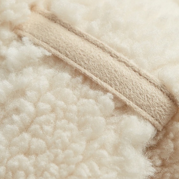 Faux Shearling Button Front Coat XL Express women’s coat $398 NWT Discontinued - Picture 10 of 10